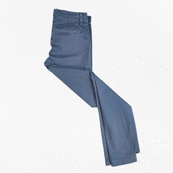 J Brand Clara Pants Volcanic Ash Gray Slim Cropped Taper Trousers Size 24 - Picture 8 of 9